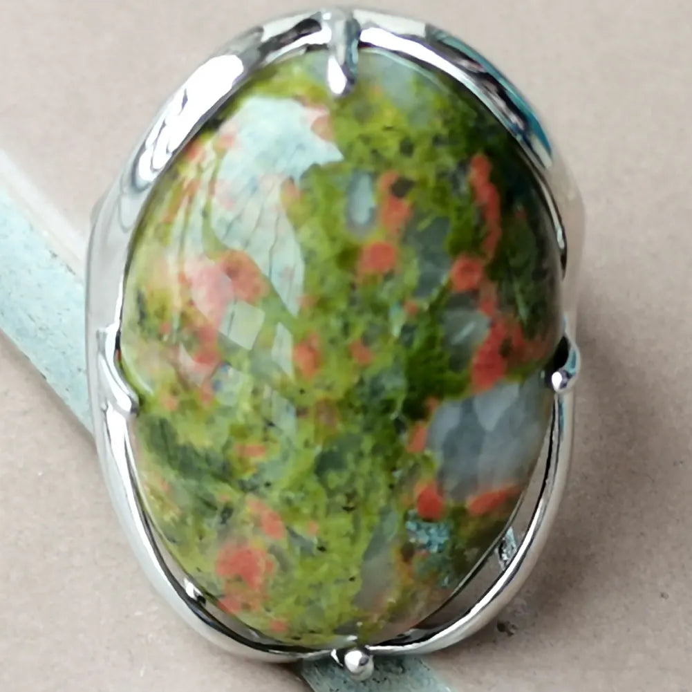 Labradorite Bead Ring  PWB1018