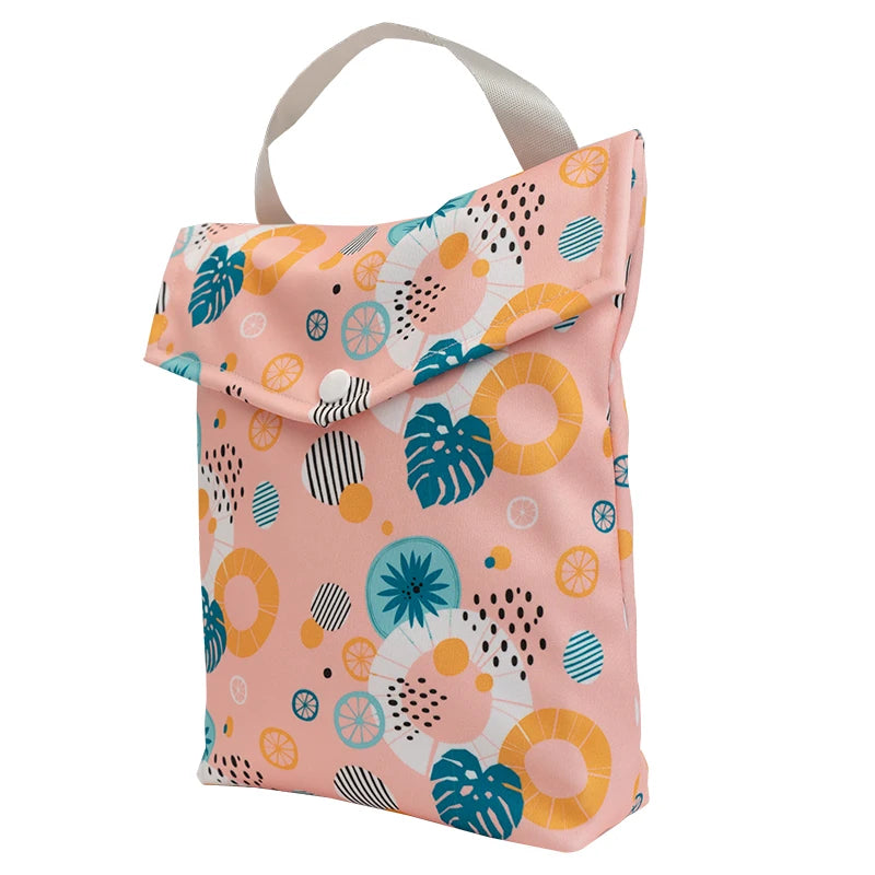 Pororo Baby Diaper Bag Waterproof Wet Bag for Swimsuit Travel Beach Pool Dirty Yoga Gym Clothes Makeup Bag