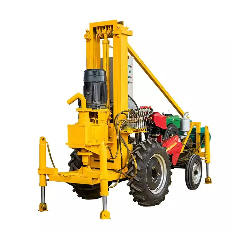 Portable Water Well Drilling Rig For Selling Tractor Type