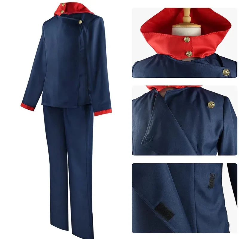 2025 New  Itadori Yuji cosplay costume Inumaki Toge/Fushiguro Megumi Cosplay Include Uniform Pants for Anime Comic Con ★ ★ ★