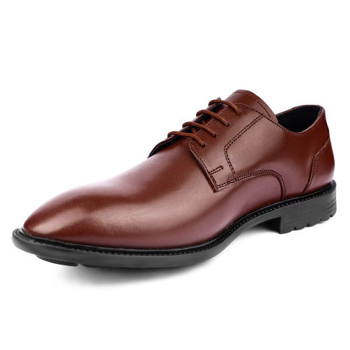 Handmade Premium Italian Leather Derby Shoes For Men (Size-UK-7)