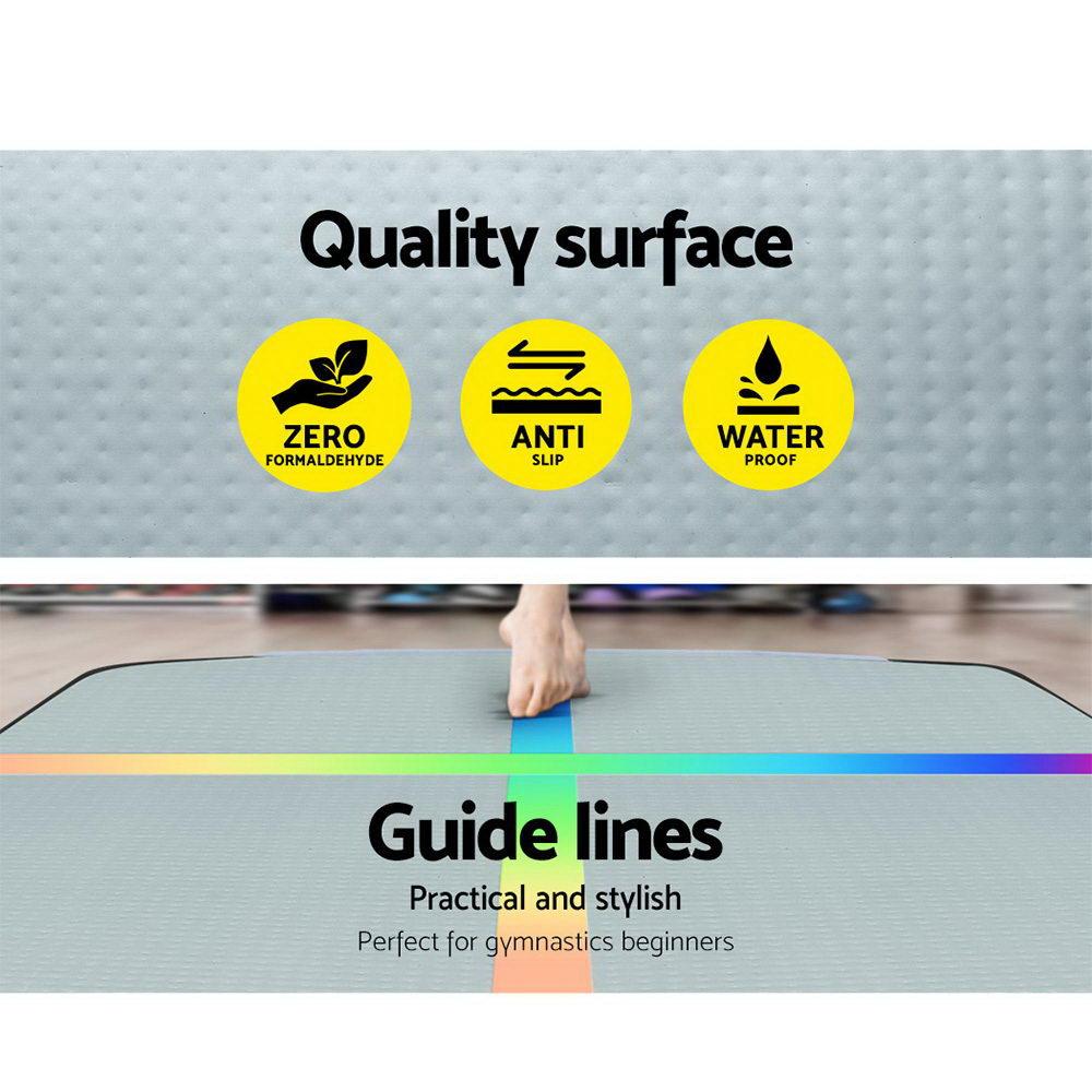 Everfit 5X1M Air Track Inflatable Tumbling Mat Gymnastics Yoga Mat