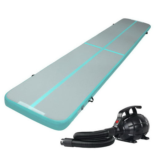Everfit GoFun 5X1M Inflatable Air Track Mat with Pump Tumbling