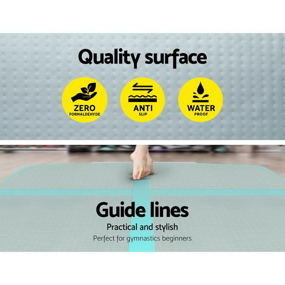 Everfit GoFun 5X1M Inflatable Air Track Mat with Pump Tumbling