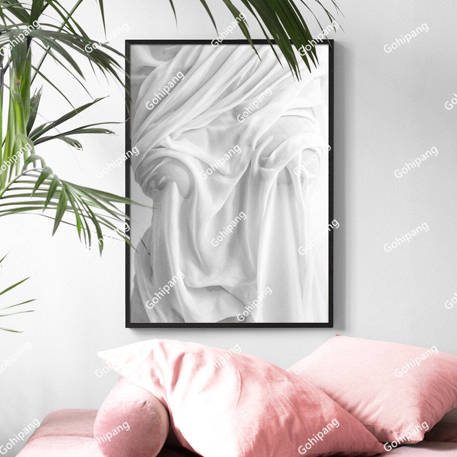 Abstract Sexy Girl Wall Art Canvas Painting Nordic