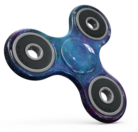 Azure Nebula Full-Body Fidget Spinner Skin-Kit