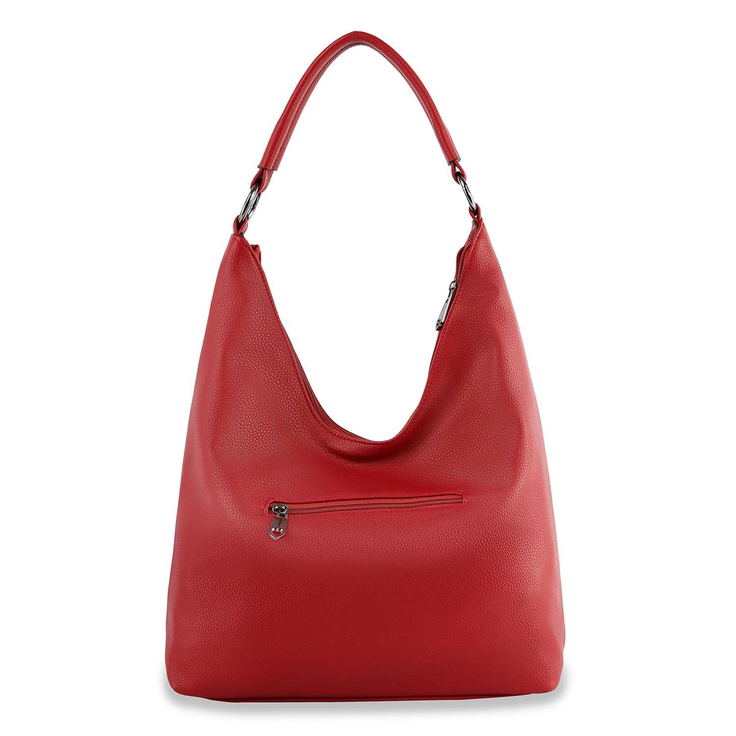 Sparkling Rhinestone Accented Hobo Handbag