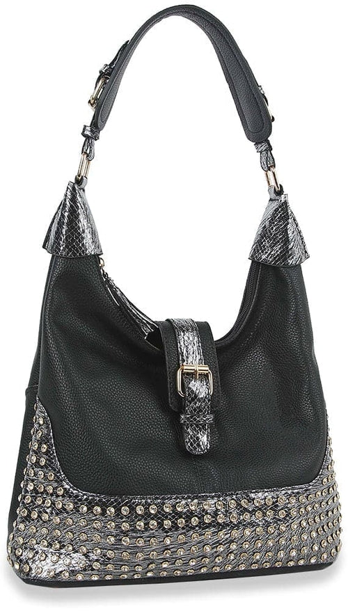 Decorative Hobo Handbag