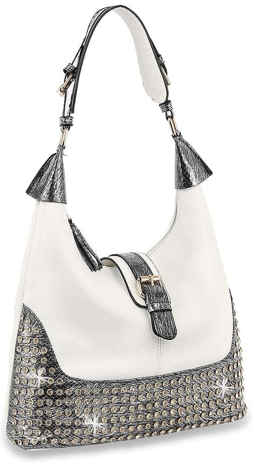 Decorative Hobo Handbag