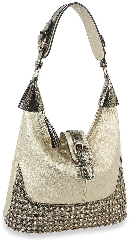 Decorative Hobo Handbag