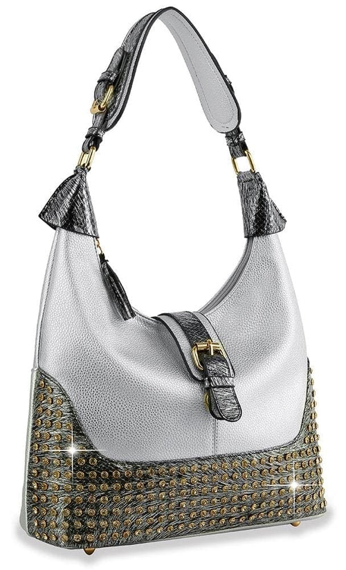 Decorative Hobo Handbag