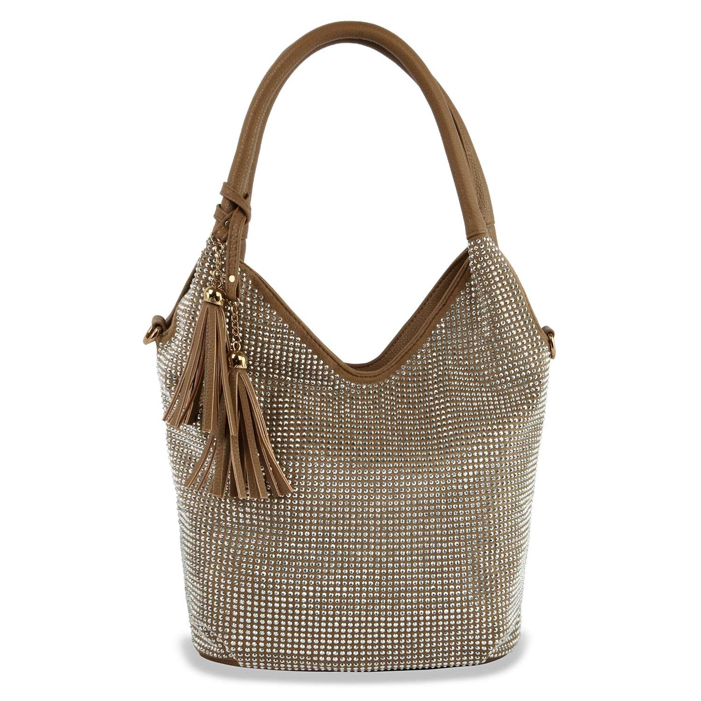 Stunning Sparkling Tall Shoulder Bag