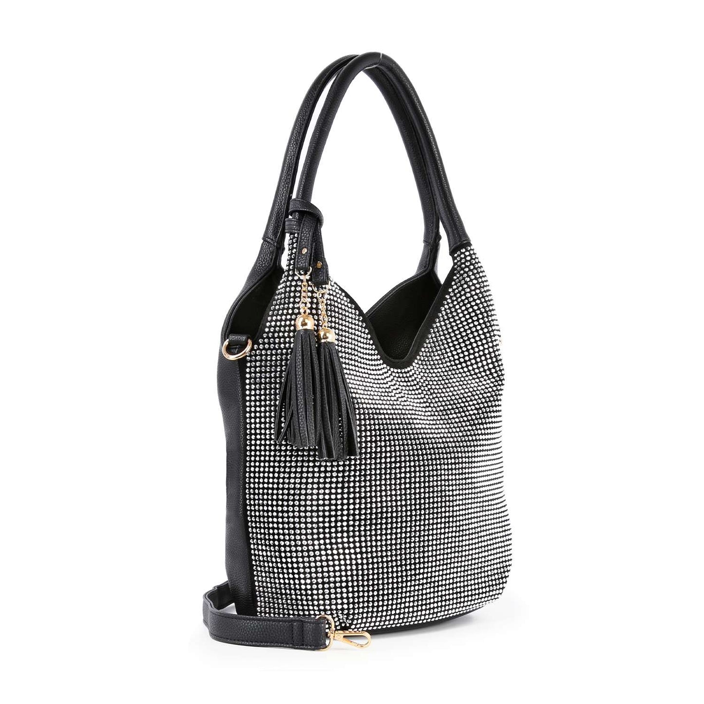 Stunning Sparkling Tall Shoulder Bag
