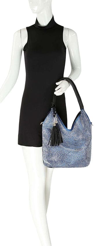 Stunning Sparkling Tall Shoulder Bag