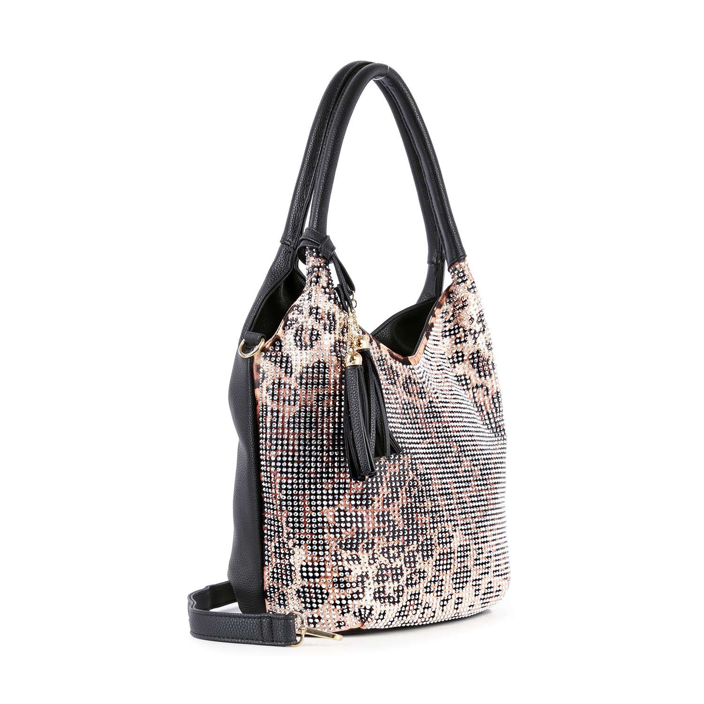 Stunning Sparkling Tall Shoulder Bag