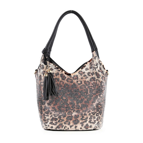 Stunning Sparkling Tall Shoulder Bag