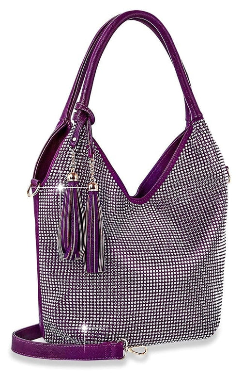 Stunning Sparkling Tall Shoulder Bag
