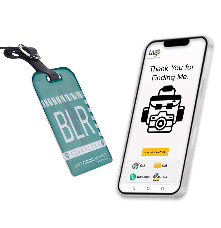 Smart Bag Security Tag - ST. Augustine FL [Pack 2]