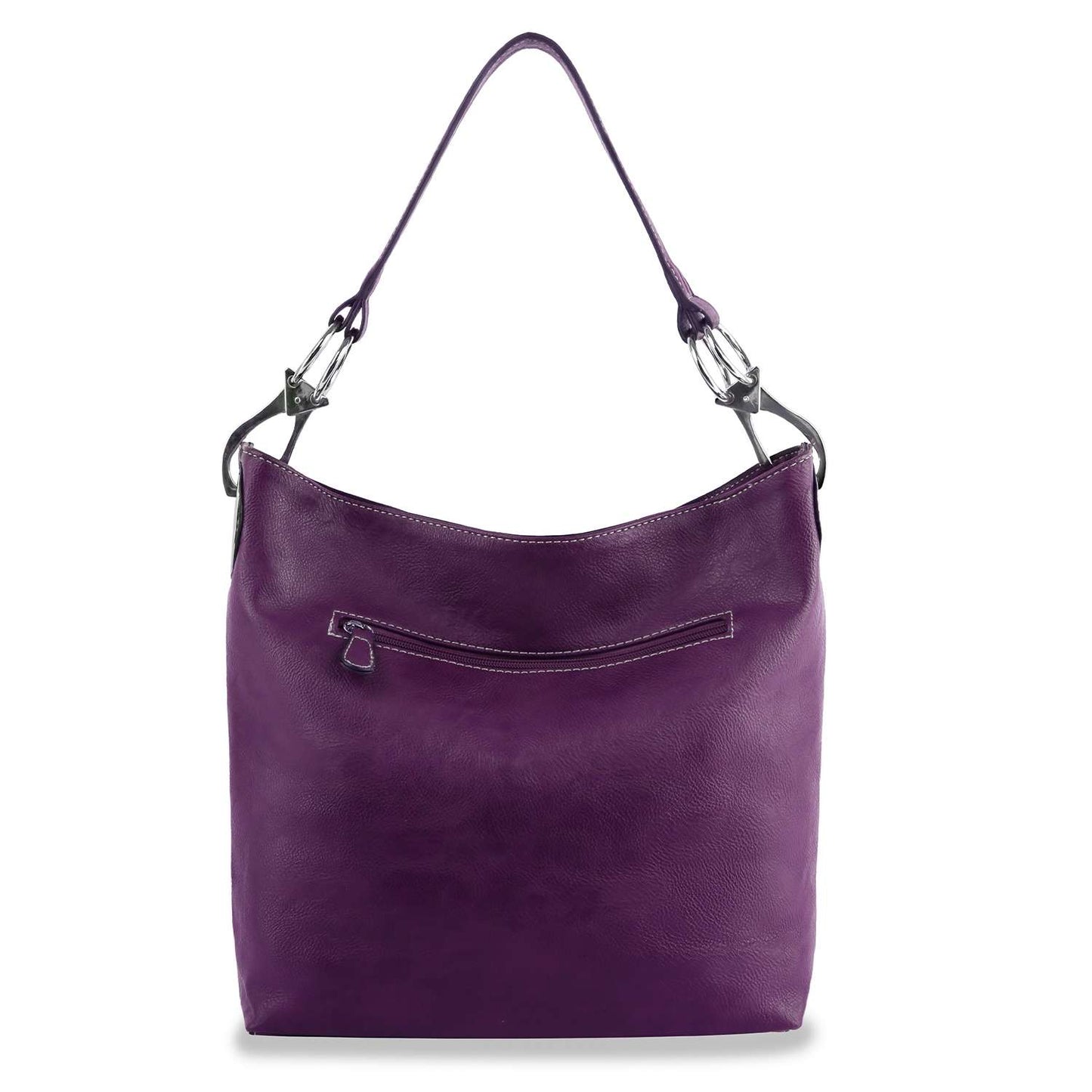 Bling Accent Banded Hobo