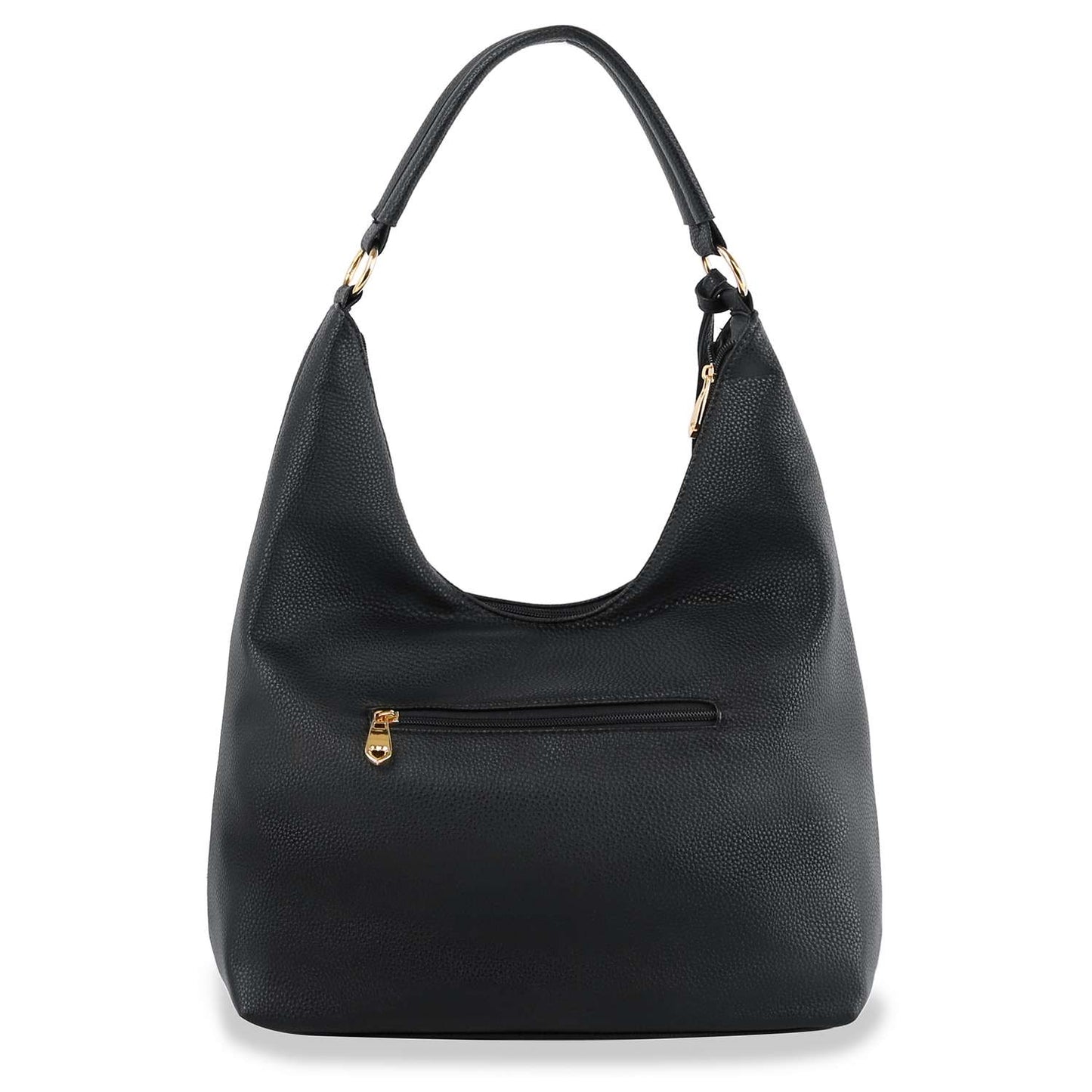 Rhinestone Zip Fashion Hobo