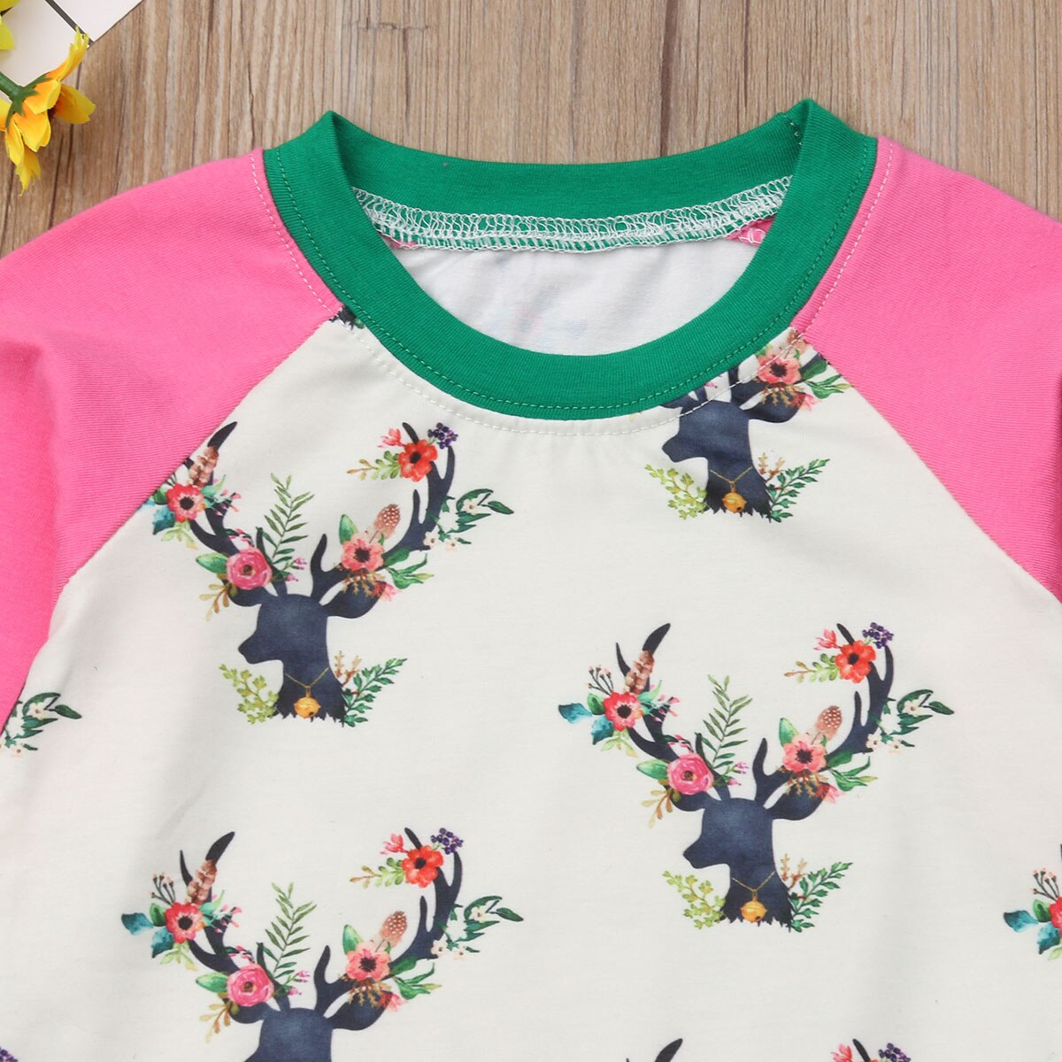 Baby Christmas Cotton Clothes Sets Toddler Kid