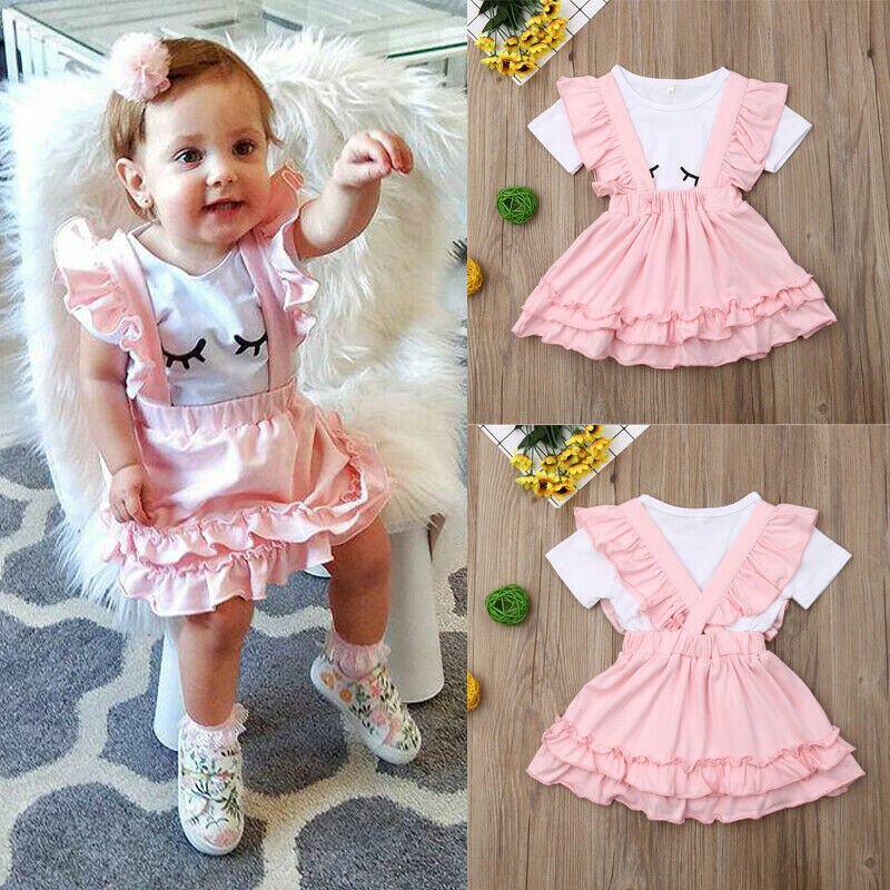 Baby Clothes Set New Infant Kid Baby Girl Eyelash