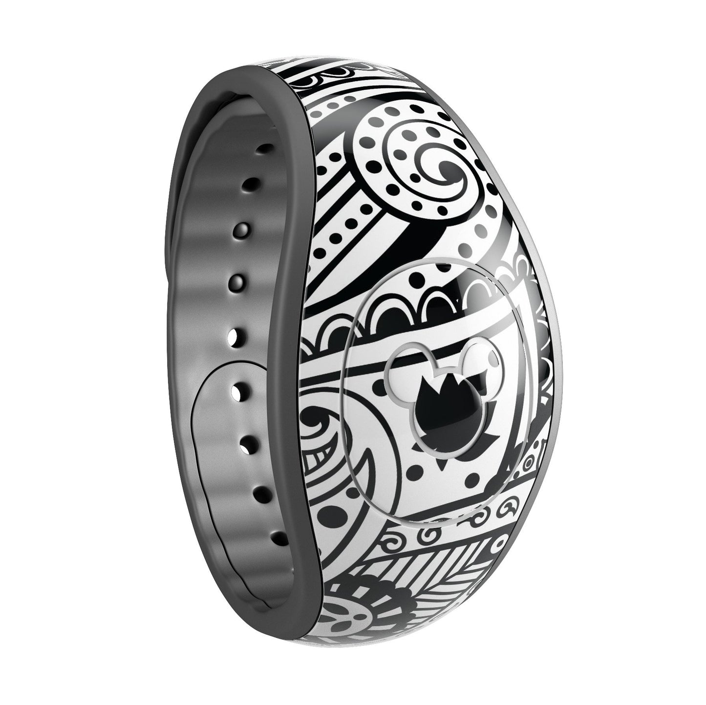 Black and White Aztec Paisley - Decal Skin Wrap Kit for the Disney