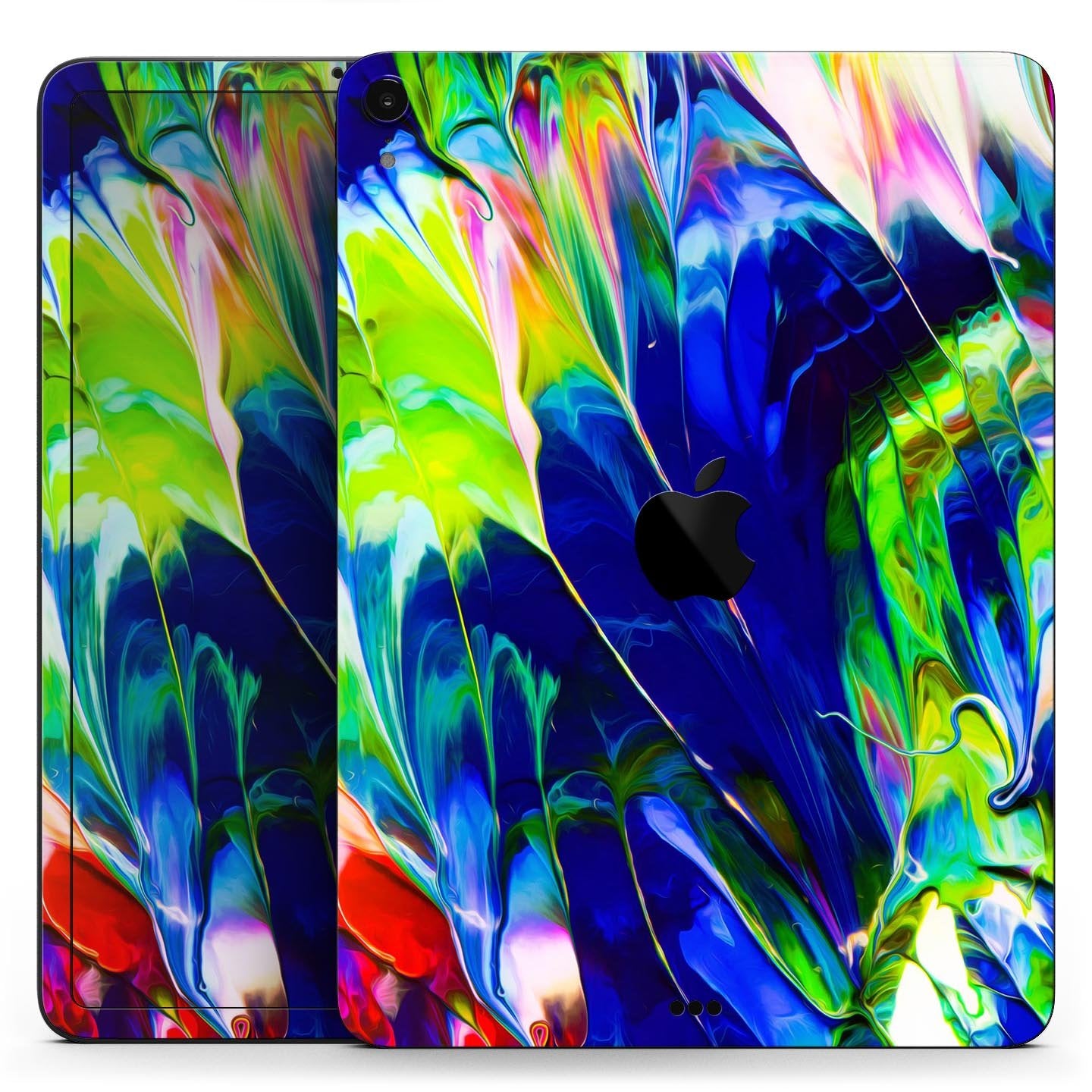 Blurred Abstract Flow V6 - Full Body Skin Decal for the Apple iPad Pro