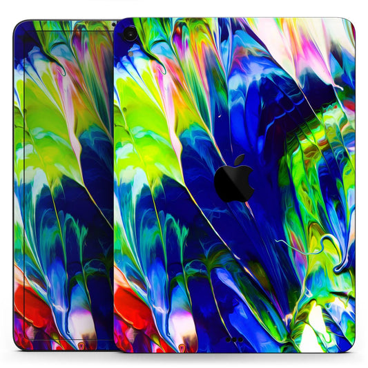 Blurred Abstract Flow V6 - Full Body Skin Decal for the Apple iPad Pro