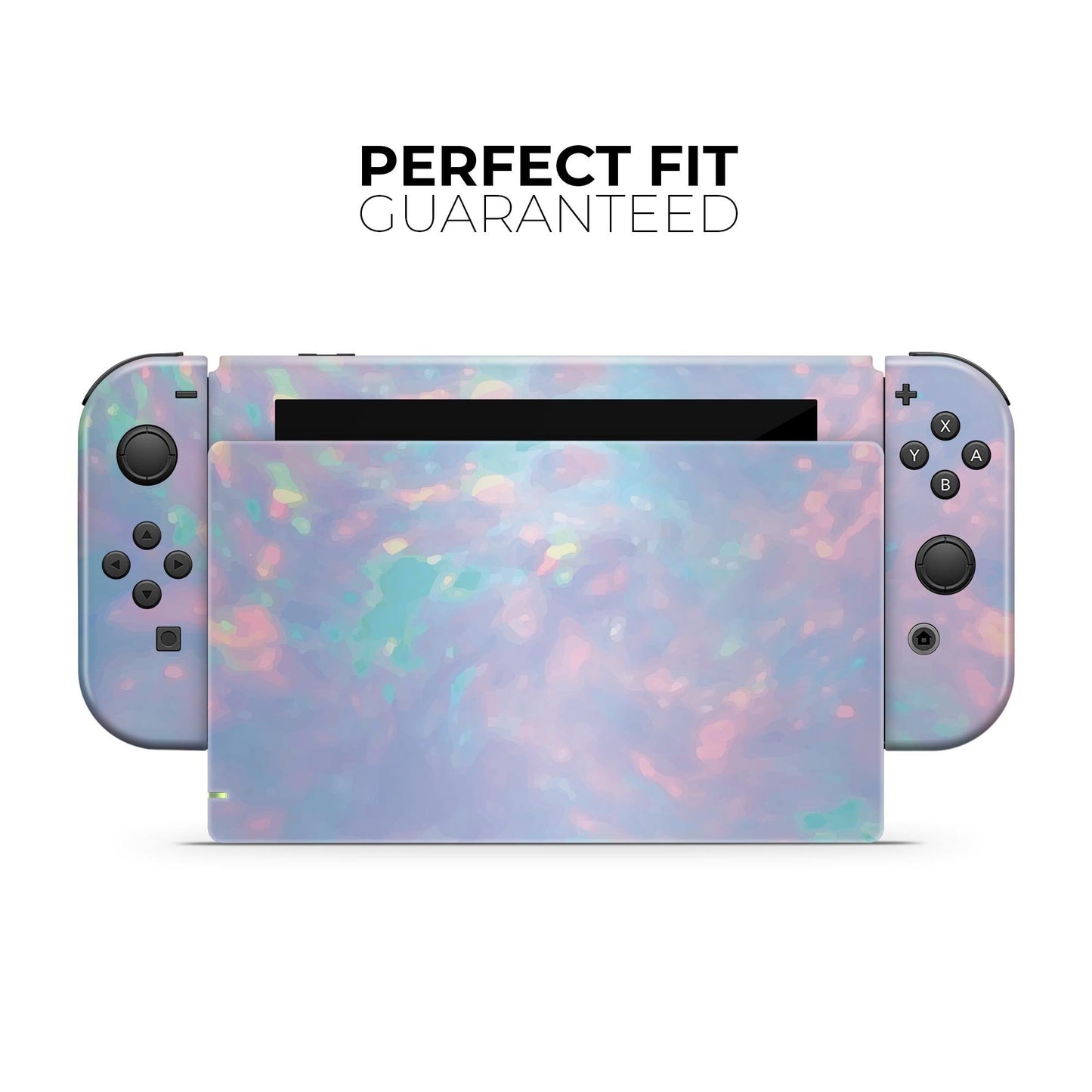 Blurry Opal Gemstone - Vinyl Skin Wrap for Nintendo Switch 2, OLED,