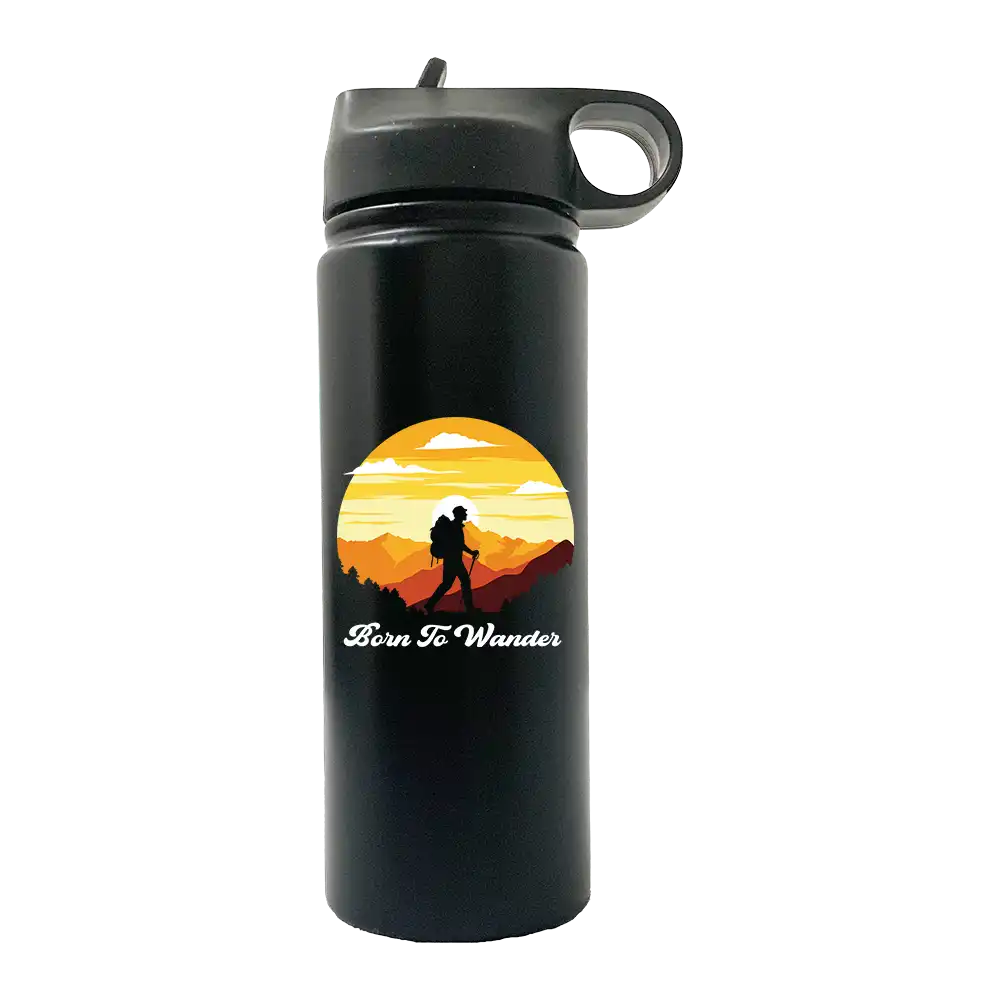 Born To Wander 20oz Sport Bottle