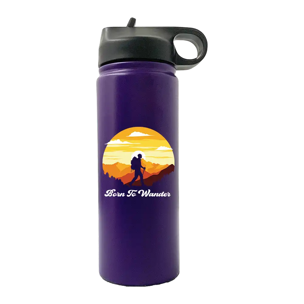 Born To Wander 20oz Sport Bottle
