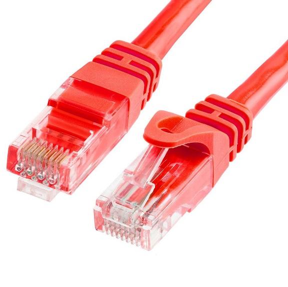 ASTROTEK CAT6 Cable 3m - Red Color Premium RJ45 Ethernet Network LAN