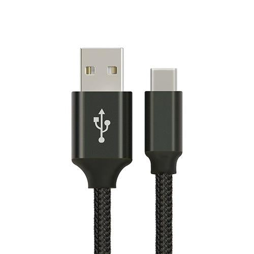 ASTROTEK 1m USB-C 3.1 Type-C Data Sync Charger Cable Black Strong