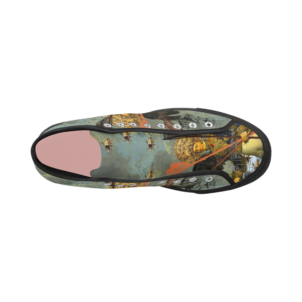 THE YOUNG KING ALT. 2 II Women's Women's All Over Print Canvas Sneaker