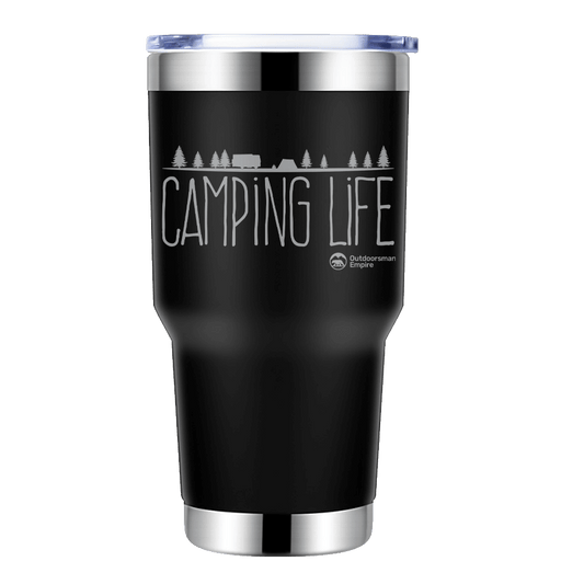 Camping Life 30oz Insulated Vacuum Sealed Tumbler