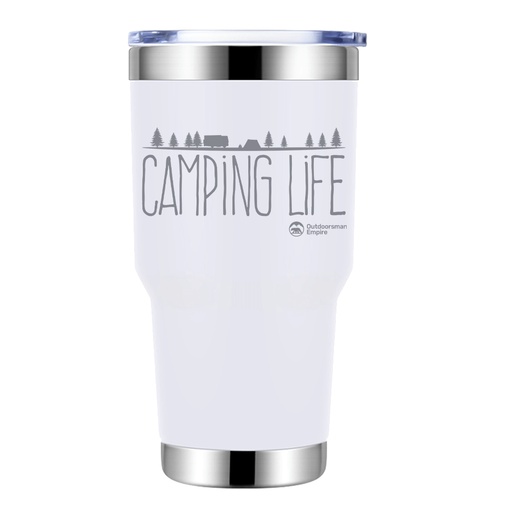 Camping Life 30oz Insulated Vacuum Sealed Tumbler