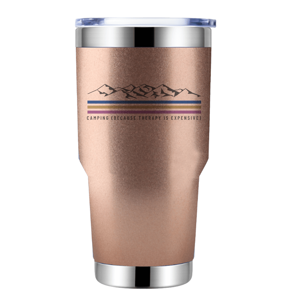 Camping Lines 30oz Insulated Vacuum Sealed Tumbler