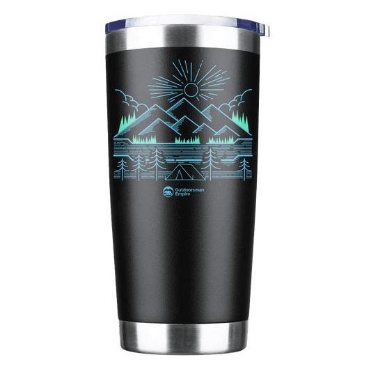 Camping Lines 2 20oz Insulated Vacuum Sealed Tumbler