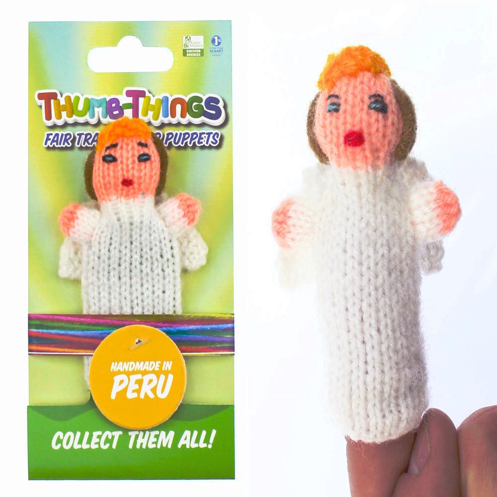 Christmas Angel Finger Puppet