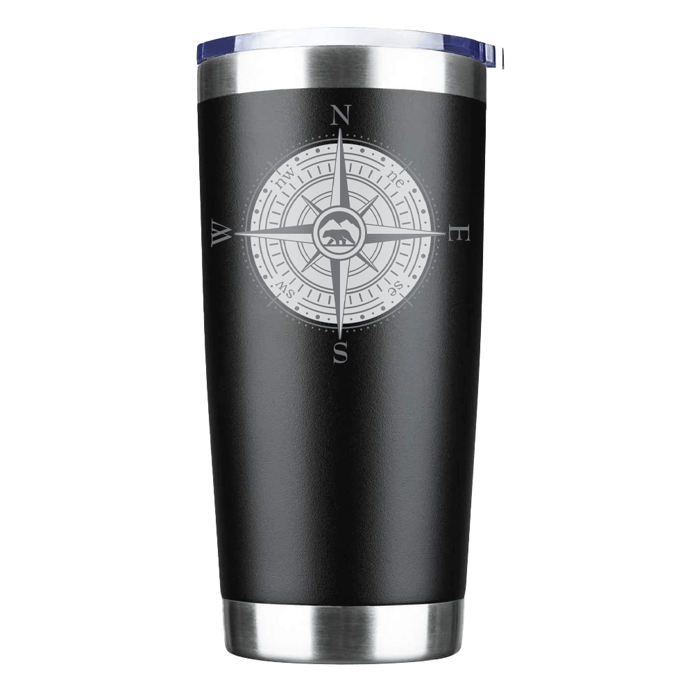 Compass Camping 20oz Insulated Vacuum Sealed Tumbler
