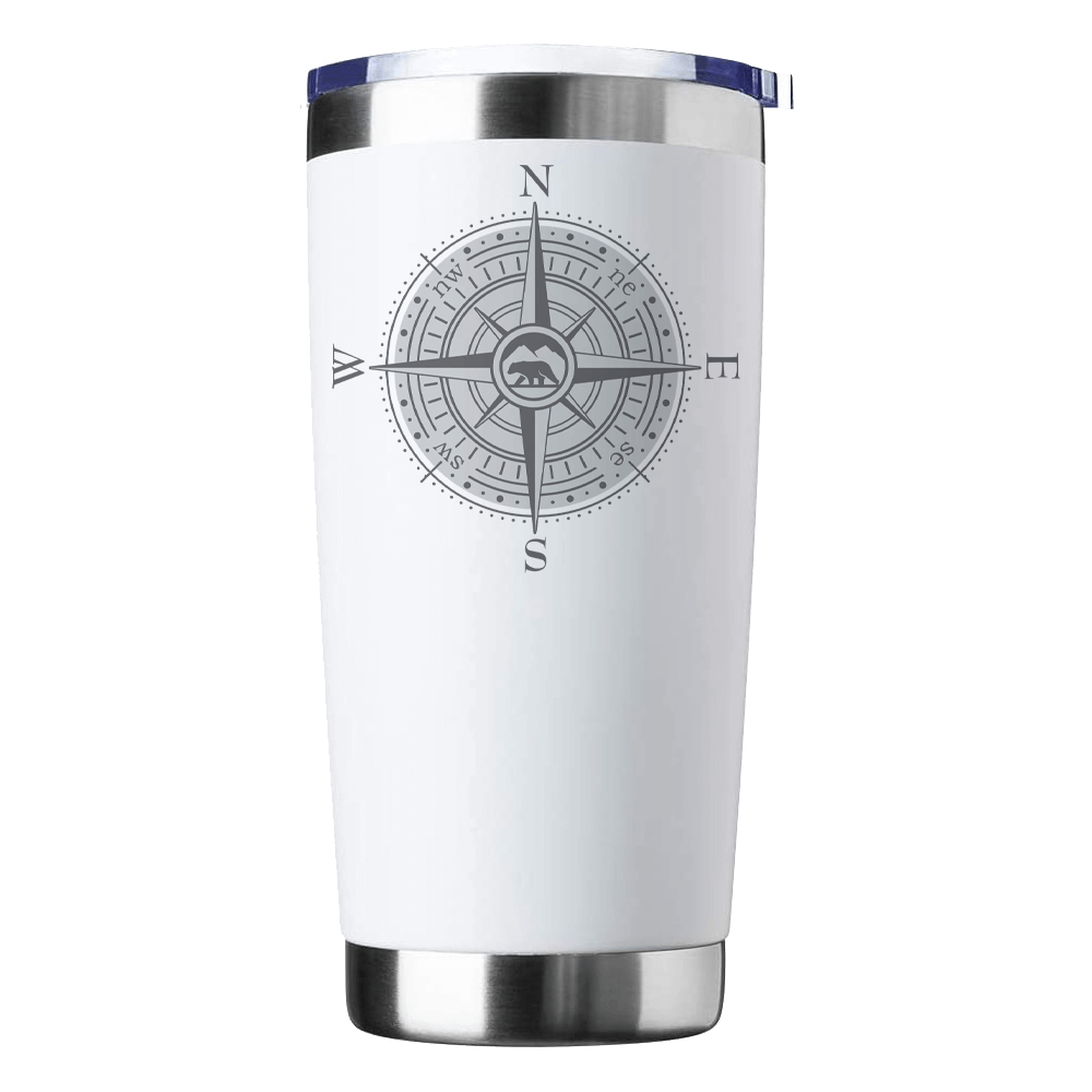 Compass Camping 20oz Insulated Vacuum Sealed Tumbler