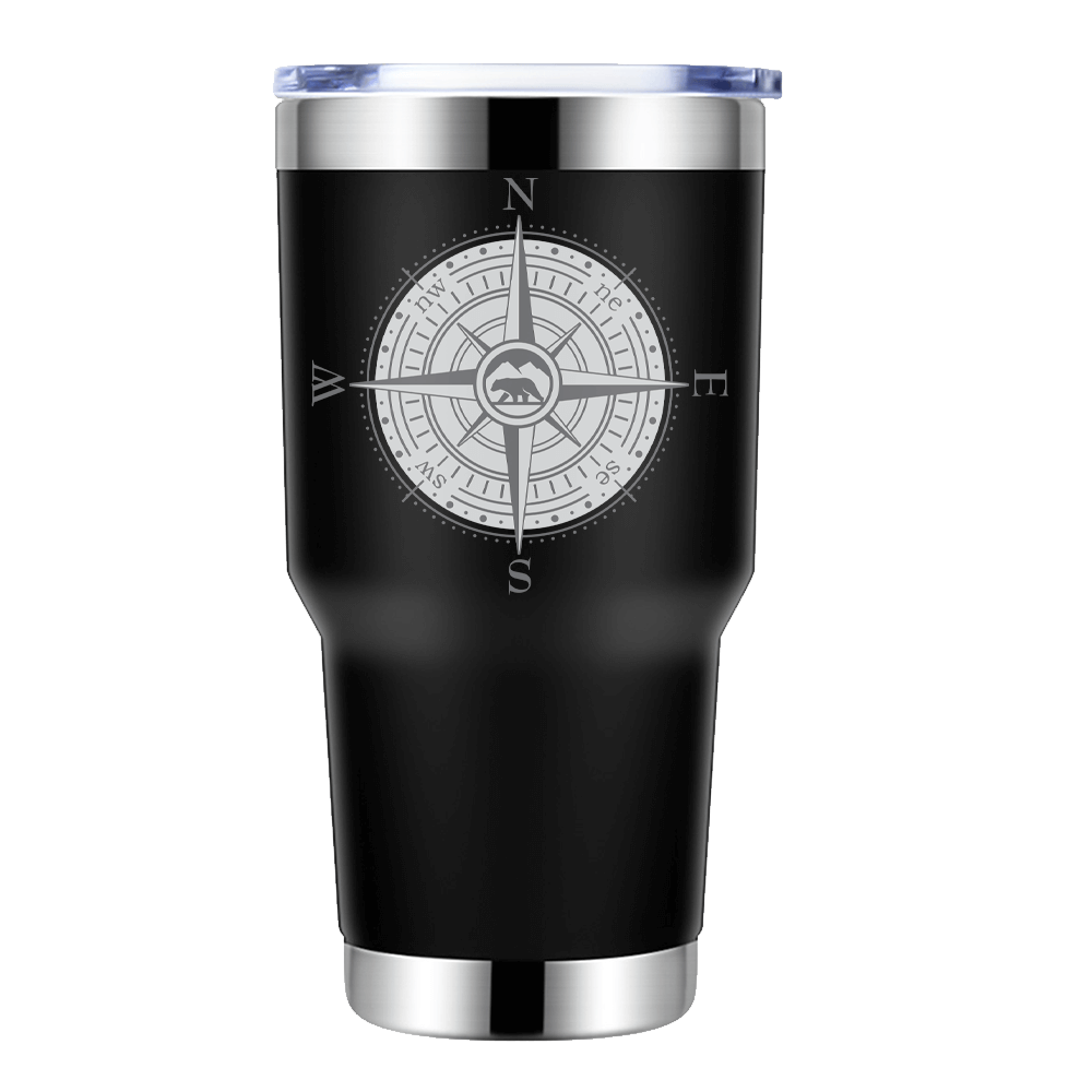 Compass Camping 30oz Insulated Vacuum Sealed Tumbler