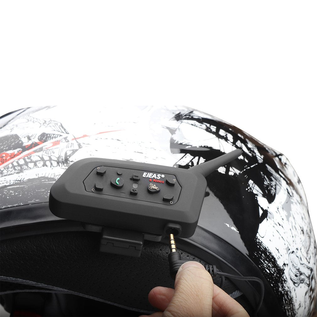 Bluetooth Motorcycle Interphone Helmet Intercom Headset