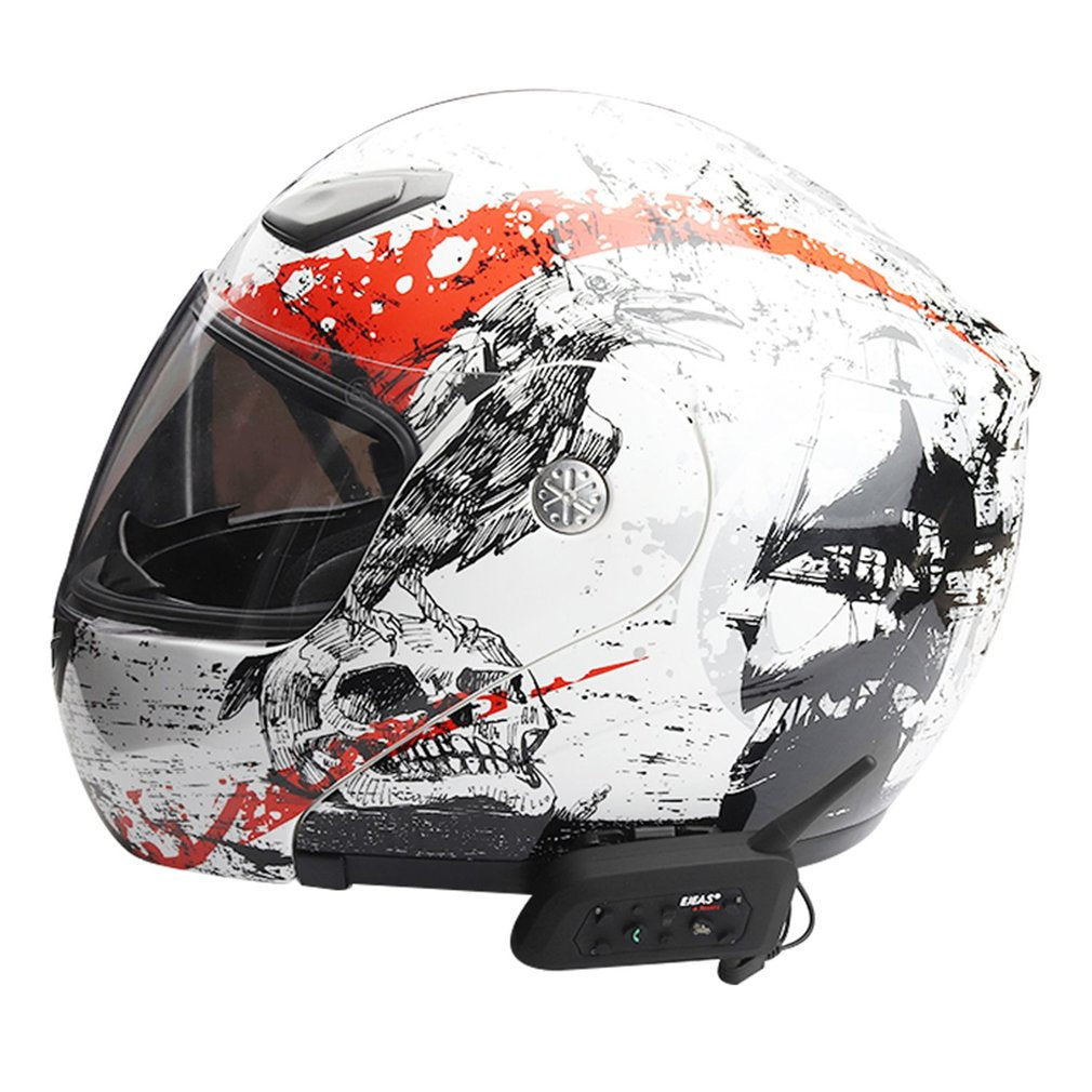 Bluetooth Motorcycle Interphone Helmet Intercom Headset