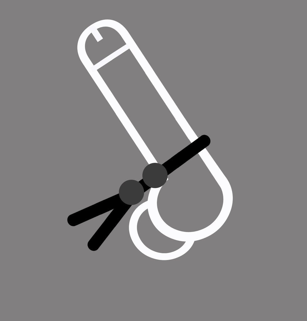 Cock Leash Double