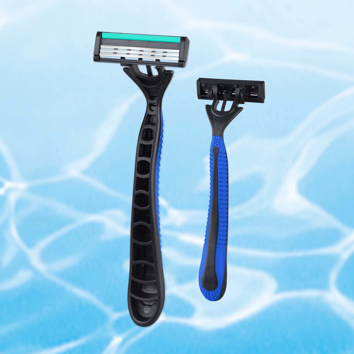 6 Disposable Razors – 3-Blade Shaving Surface Technology