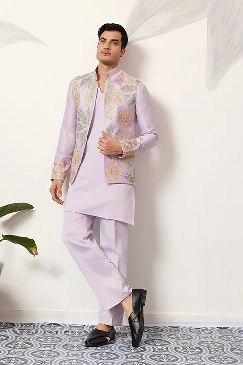 Mens Wear Designer Luxury Koti Kurta Set for Carnival Season