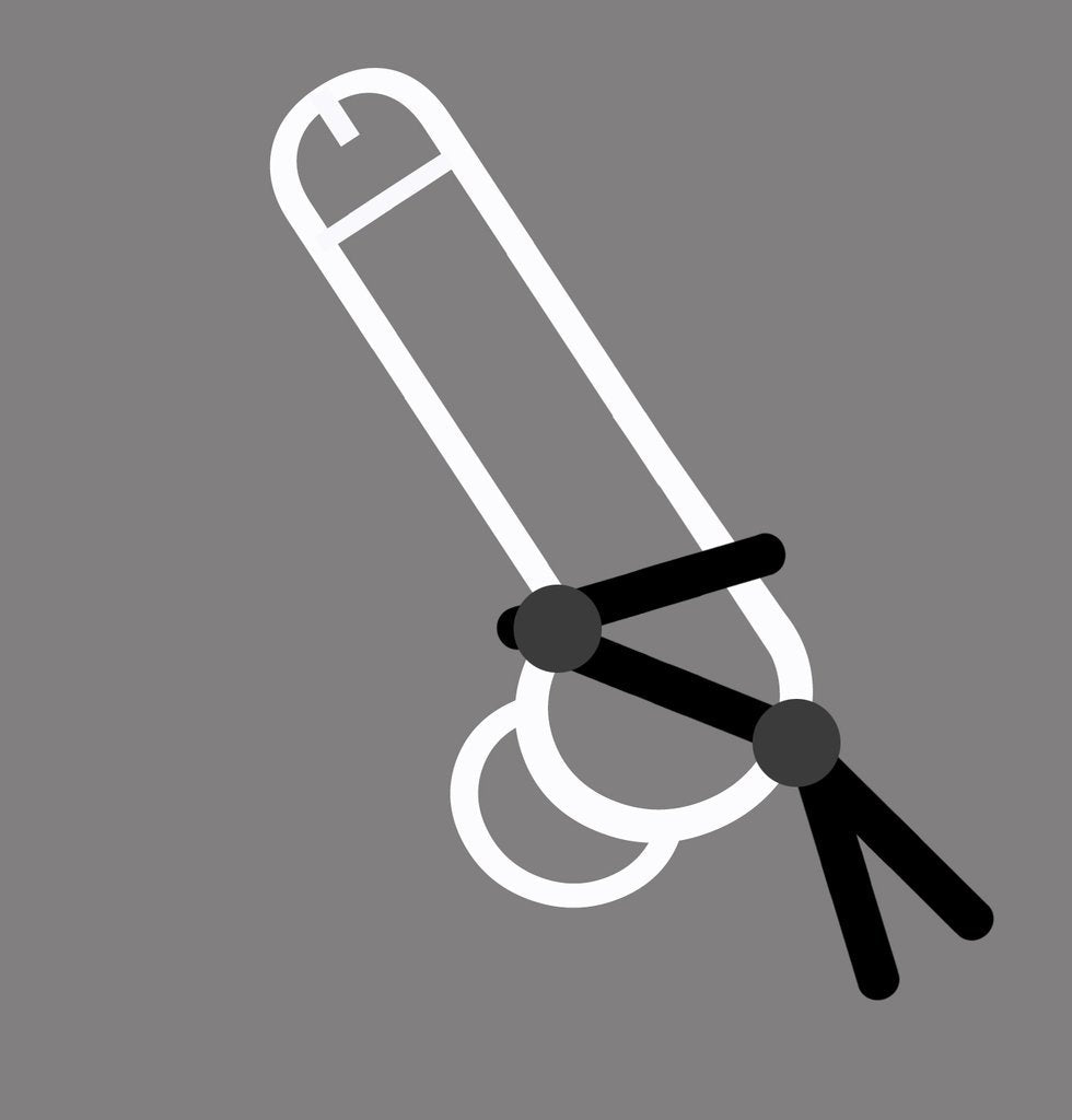 Cock Leash Double
