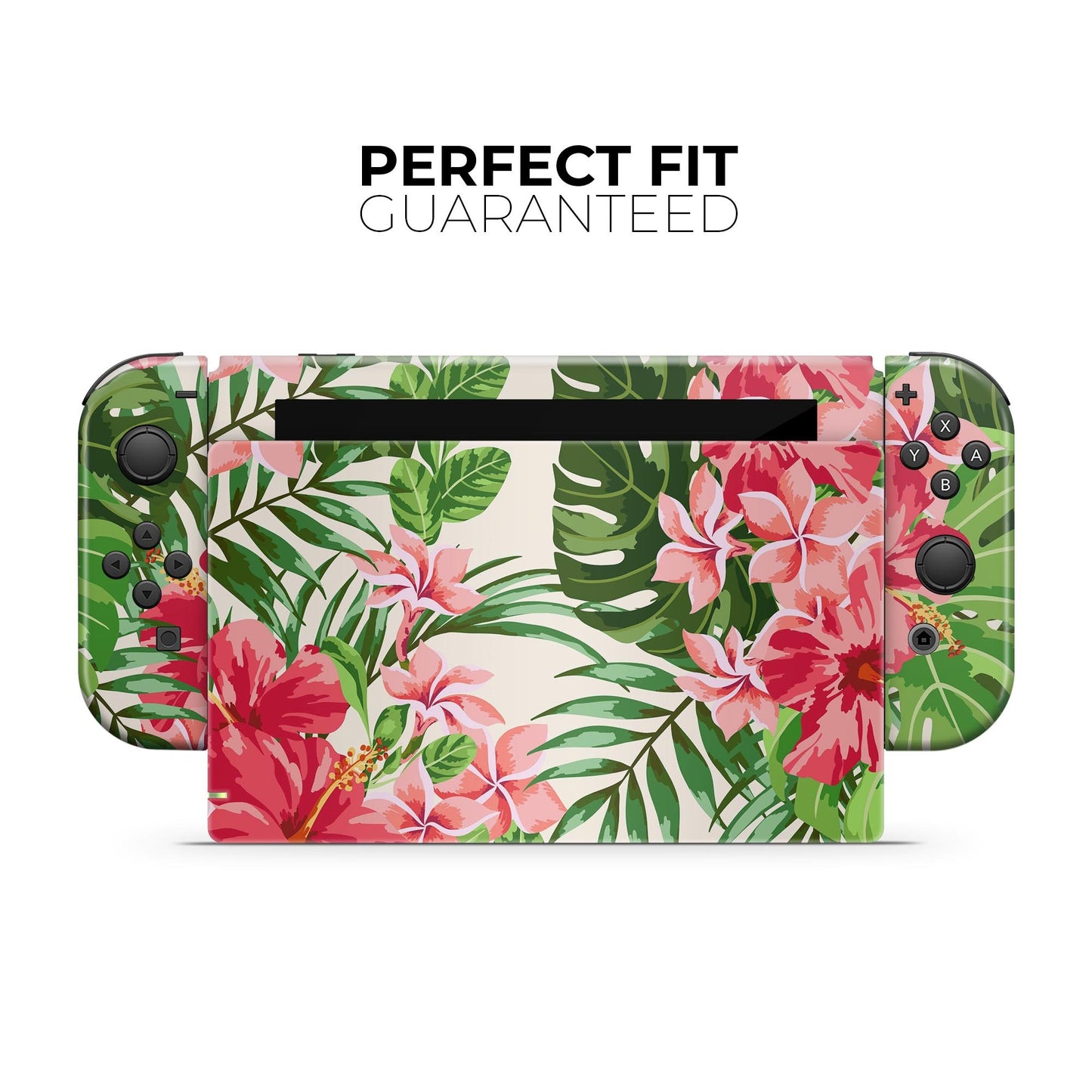 Dreamy Subtle Floral V1 - Vinyl Skin Wrap for Nintendo Switch 2, OLED,